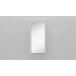 Изображение товара зеркальный шкаф 40x80 см белый матовый velvex klaufs zskla.40-216