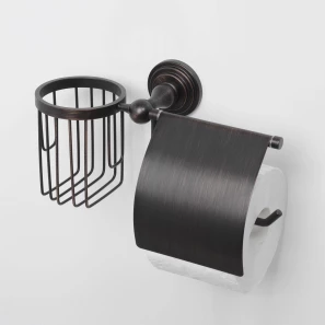Изображение товара держатель туалетной бумаги и освежителя воздуха wasserkraft isar к-7359