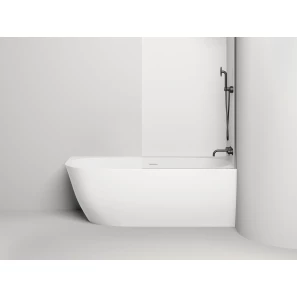 Изображение товара ванна из литьевого мрамора 170x85 см salini s-stone sofia corner r 102524m