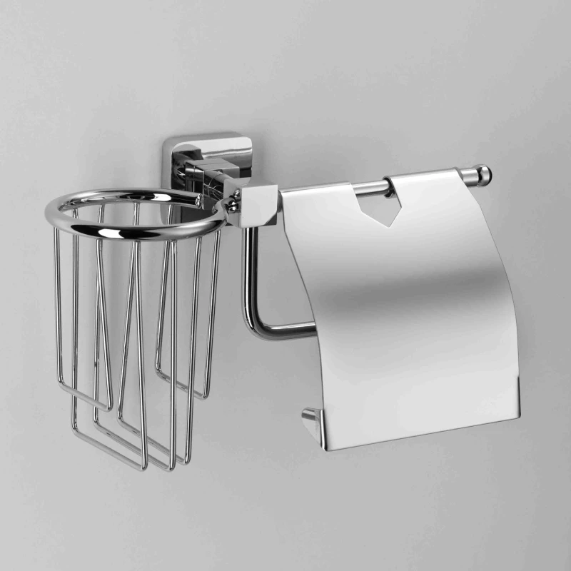Держатель туалетной бумаги и освежителя воздуха RainBowL Cube 2730-1
