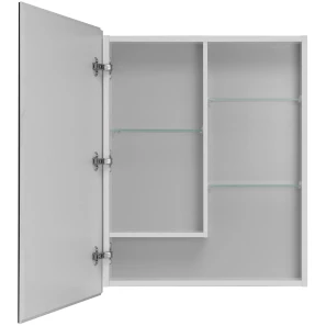 Изображение товара зеркальный шкаф 59,8x75 см белый глянец l/r акватон лондри 1a278502lh010