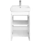 Комплект мебели белый глянец/белый матовый 45 см Акватон Сканди Doors 1A278701SD010 + 1WH501630 + 1A252002SD010 - 8
