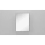 Изображение товара зеркальный шкаф 60x80 см белый матовый velvex klaufs zskla.60-216