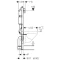 Комплект подвесной унитаз MEER MR-2103 + система инсталляции Geberit 458.124.21.1 - 6