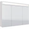 Зеркальный шкаф 120x82 см белый глянец L Dreja Uni 99.9013 - 2