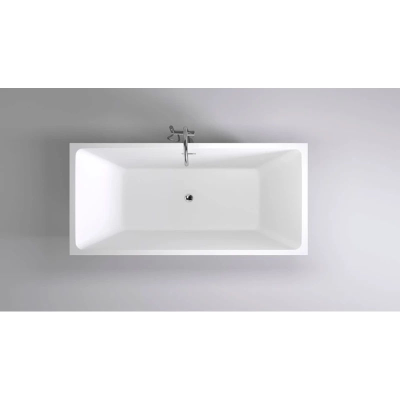 Акриловая ванна 170x80 см Black & White Swan 108SB00