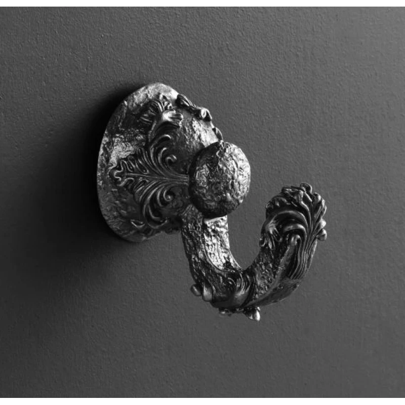 Крючок серебро Art&Max Sculpture AM-0682-T