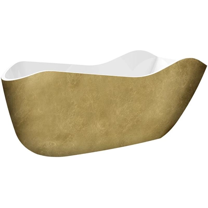 Акриловая ванна 172,5x79,5 см Lagard Teona Treasure Gold lgd-tna-tg