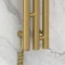 Полотенцесушитель электрический 1200x106 золотой матовый МЭМ левый Сунержа Терция 3.0 032-5844-1211 - 4