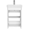Комплект мебели белый глянец/дуб верона 45 см Акватон Сканди Doors 1A278701SDB20 + 1WH501630 + 1A252002SDB20 - 9