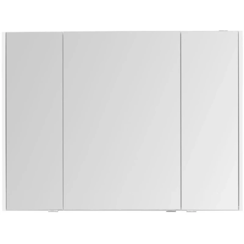 Зеркальный шкаф 100,5x75 см белый глянец Aquanet Остин 00203928