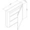 Комплект мебели белый глянец 80 см Am.Pm Sensation M30FHX0802WG + M30WPC0801WG + M30MCR0801WG - 17