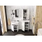 Комплект мебели белый глянец 66,5 см Onika Стелла 106501 + 1WH110174 + 206505 - 4