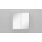 Зеркальный шкаф 80,3x80 см белый матовый Velvex Klaufs zsKLA.80-216 - 1