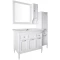 Комплект мебели белый серебряная патина 106 см ASB-Woodline Гранда - 3