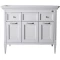 Комплект мебели белый серебряная патина 106 см ASB-Woodline Гранда - 4