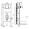 Комплект подвесной унитаз Villeroy & Boch Venticello 4611RSR1 + система инсталляции Jacob Delafon E5504-NF + E4326-CP - 3