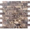 Мозаика Pietrine 4 Emperador Dark POL 23x48x4