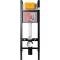 Комплект подвесной унитаз Gustavsberg Hygienic Flush 5G84HR01 + система инсталляции Jacob Delafon E33131RU-NF + E20859-CP-MTC - 4