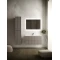 Комплект мебели серый матовый 101 см Sancos Snob R SNR100SM + CN7013 + CI1000 - 1