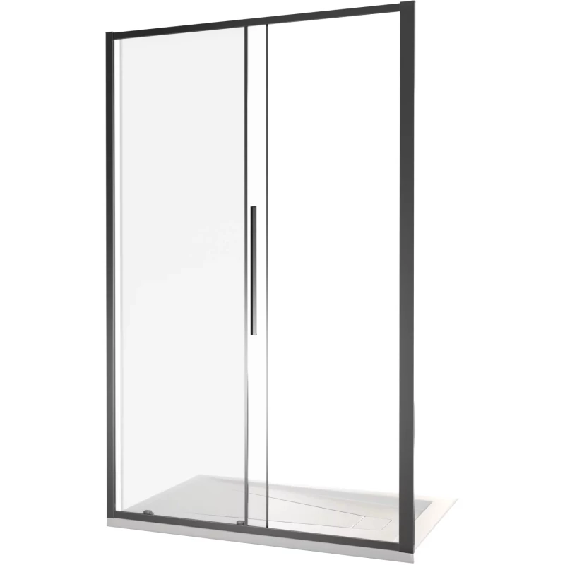 Душевая дверь 110 см Good Door Idea WTW-110-C-B прозрачное