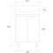 Комплект мебели дуб сонома/серый матовый 51 см Onika Милтон 105037 + 4620008192758 + 206070 - 7