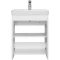 Комплект мебели белый глянец/белый матовый 55 см Акватон Сканди Doors 1A278801SD010 + 1WH501620 + 1A252102SD010 - 9