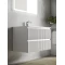 Комплект мебели белый матовый 101 см Sancos Snob R SNR100W + CN7013 + CI1000 - 3