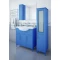 Комплект мебели голубой матовый 87,5 см Sanflor Глория C000005711 + 1.WH11.0.265 + C000005831 - 1