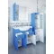 Комплект мебели голубой матовый 87,5 см Sanflor Глория C000005711 + 1.WH11.0.265 + C000005831 - 2