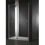 Изображение товара душевая дверь распашная cezares elena 120 см текстурное стекло elena-w-b-12-120-p-cr-l