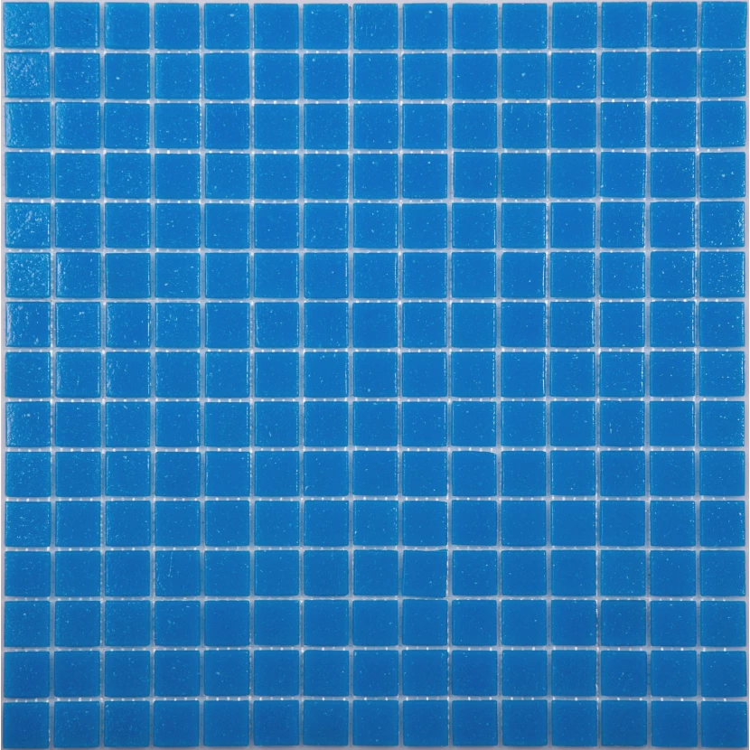 Стеклянная плитка мозаика AB02 стекло т.голубой(2,0*2,0*4) 32,7*32,7
