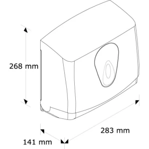 Изображение товара диспенсер для бумажных полотенец merida top mini atn201