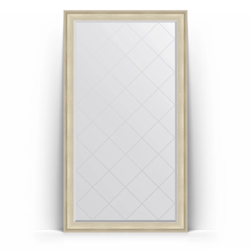 Зеркало напольное 113x203 см травленое серебро Evoform Exclusive-G Floor BY 6363