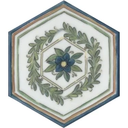 Керамическая плитка Kerama Marazzi Декор Флорентина 1 глянцевый 20x23,1x0,69 VT\A536\24035