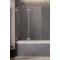 Шторка для ванны Radaway Essenza Pro Brushed Nickel PND II 100 Left 10102100-91-01L прозрачное - 1