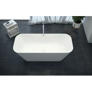 Изображение товара ванна из литьевого мрамора 170x70 см cezares titan titan-square-170-70-57