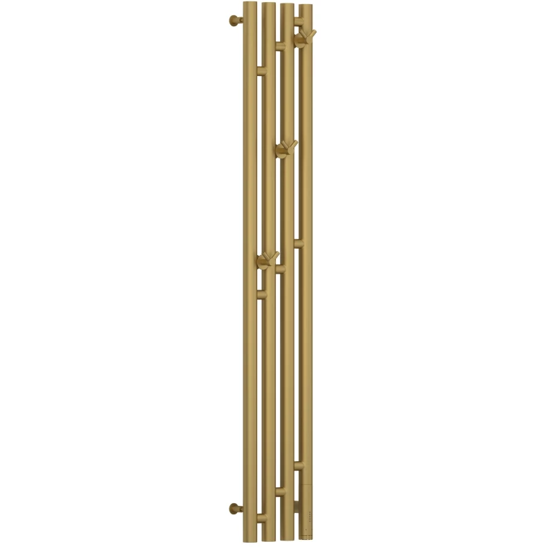 Полотенцесушитель электрический 1200x159 золотой матовый МЭМ правый Сунержа Кантата 3.0 032-5847-1216
