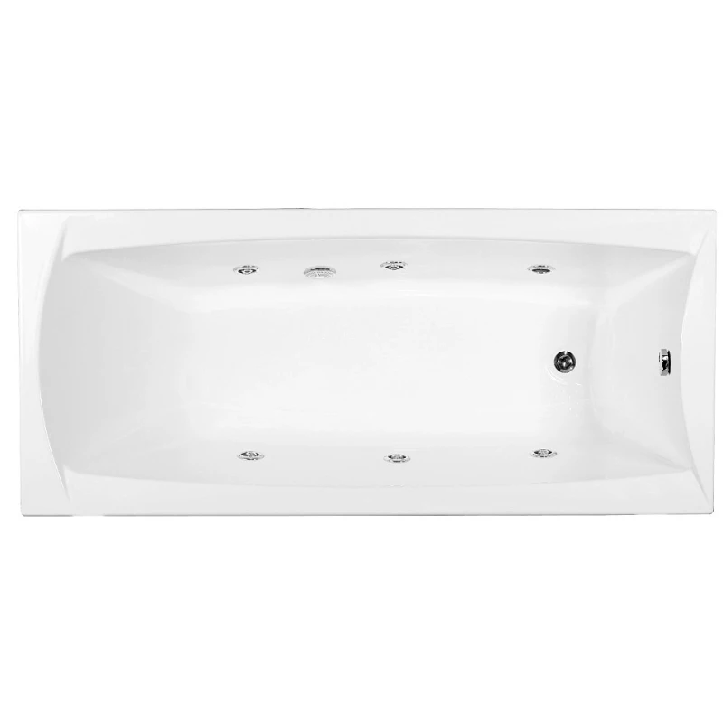 Акриловая ванна 169,3x74,4 см Aquanet Cariba 00205350