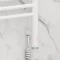 Полотенцесушитель электрический 800x400 белый матовый МЭМ правый, перемычка прямая Сунержа Богема 3.0 30-5805-8040 - 3