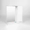 Зеркальный шкаф 60x70 см белый R Viant Милан VMIL60-ZSHR - 2
