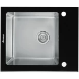 Изображение товара кухонная мойка seaman eco glass smg-610b.b