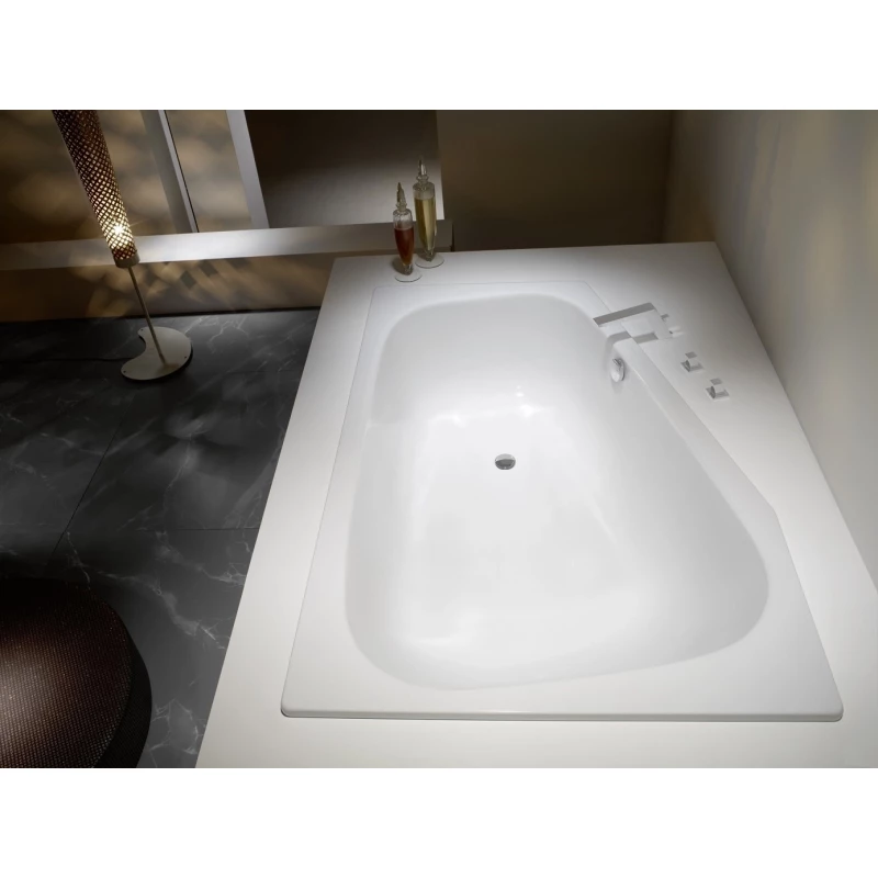 Стальная ванна 180x120 см R Kaldewei Plaza Duo 190 с покрытием Anti-Slip и Easy-Clean