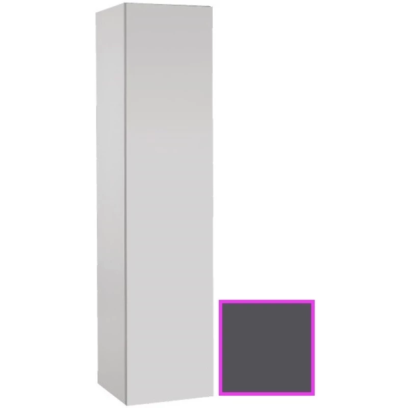 Подвесная колонна с реверсивной дверцей серый антрацит Jacob Delafon Rythmik EB998-N14