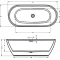 Акриловая ванна 180x80 см Riho Inspire B085001005 - 3