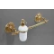 Полотенцедержатель с дозатором жидкого мыла античное золото Art&Max Barocco AM-2057D-Do-Ant - 2