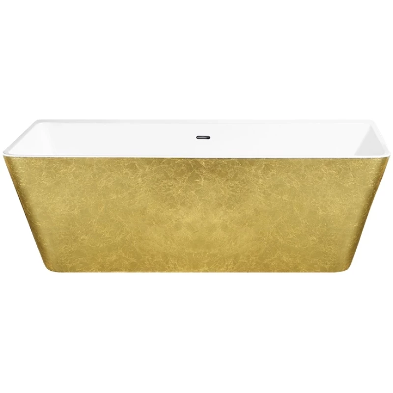 Акриловая ванна 168x80 см Lagard Vela Treasure Gold lgd-vla-tg