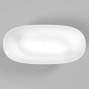 Изображение товара ванна из литьевого мрамора 160x75 см whitecross onyx a 0204.160075.10100