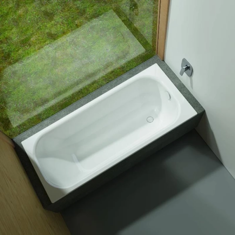 Стальная ванна 160x70 см Bette Form 2942-000 AD PLUS AR с покрытием Anti-Slip и BetteGlasur Plus