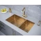 Кухонная мойка Paulmark Osser золотой матовый PM527844-BG - 4